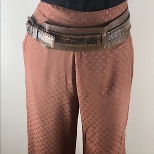 Streets Ahead Faux Snake Skin Leather Belt Size M